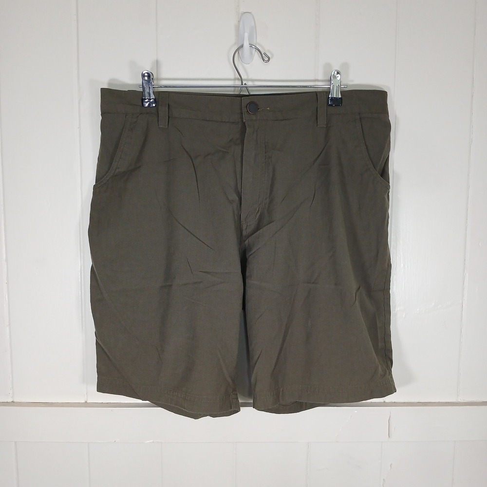 Icebreaker Olive Green Men’s Flat Front Shorts